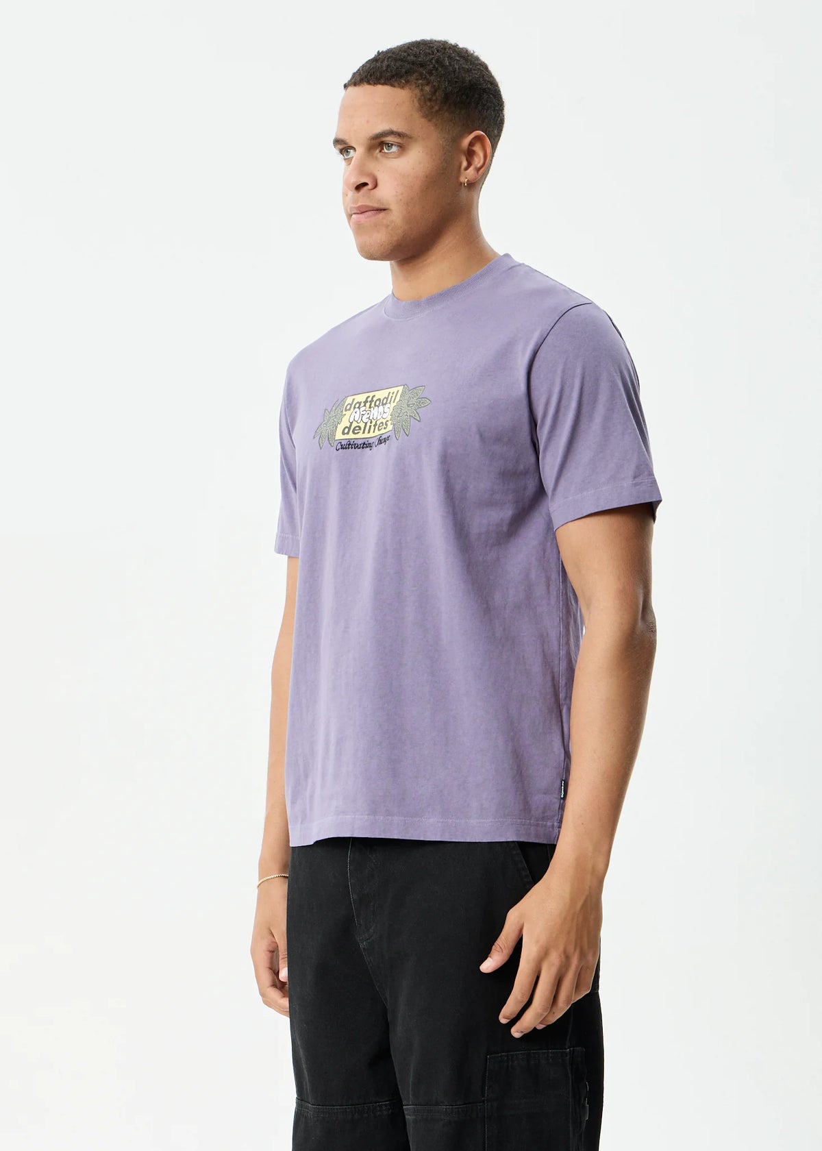 DELITES HEAVYWEIGHT RETRO TEE | VINTAGE AUBERGINE
