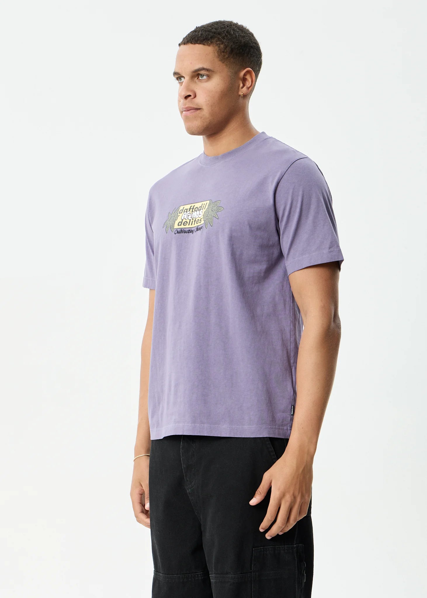 DELITES HEAVYWEIGHT RETRO TEE | VINTAGE AUBERGINE