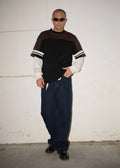 Afends Origin Boxy Vintage Tee Black
