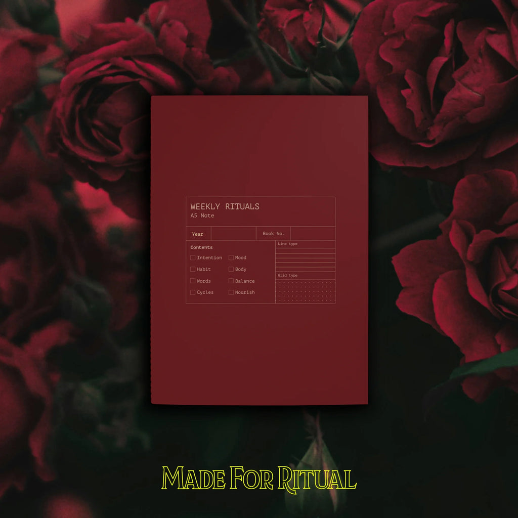 WEEKLY RITUALS | NOTEBOOK