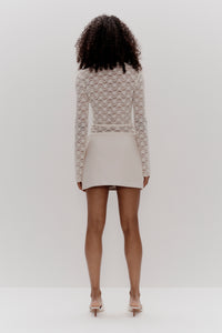 MAGGIE LACE TOP | IVORY LACE