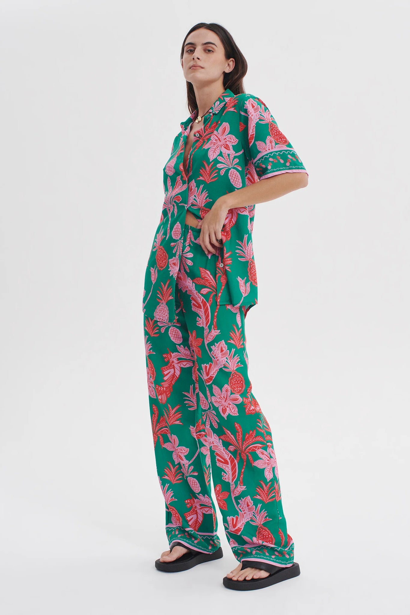 MAI TAI SHIRT | PINEAPPLE PRINT