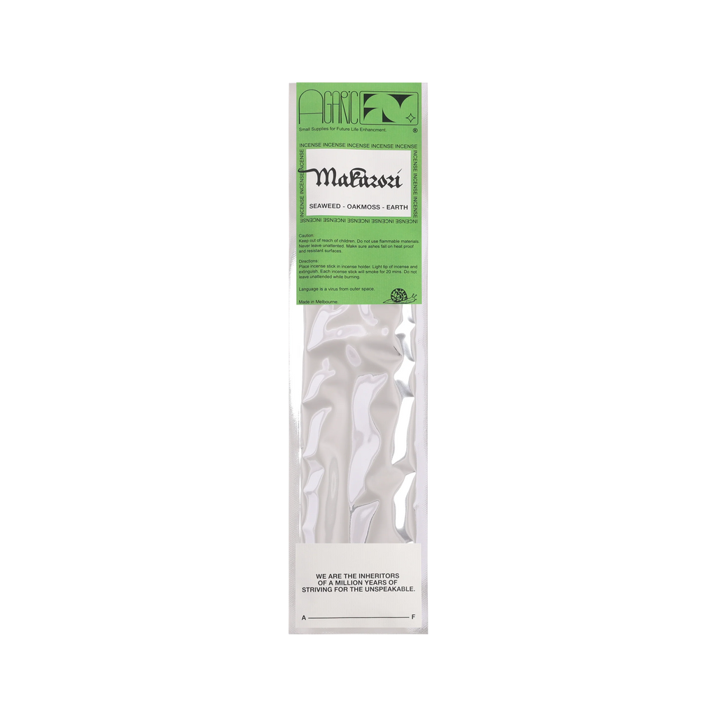 MAKARORI INCENSE | SEAWEED, OAKMOSS, EARTH