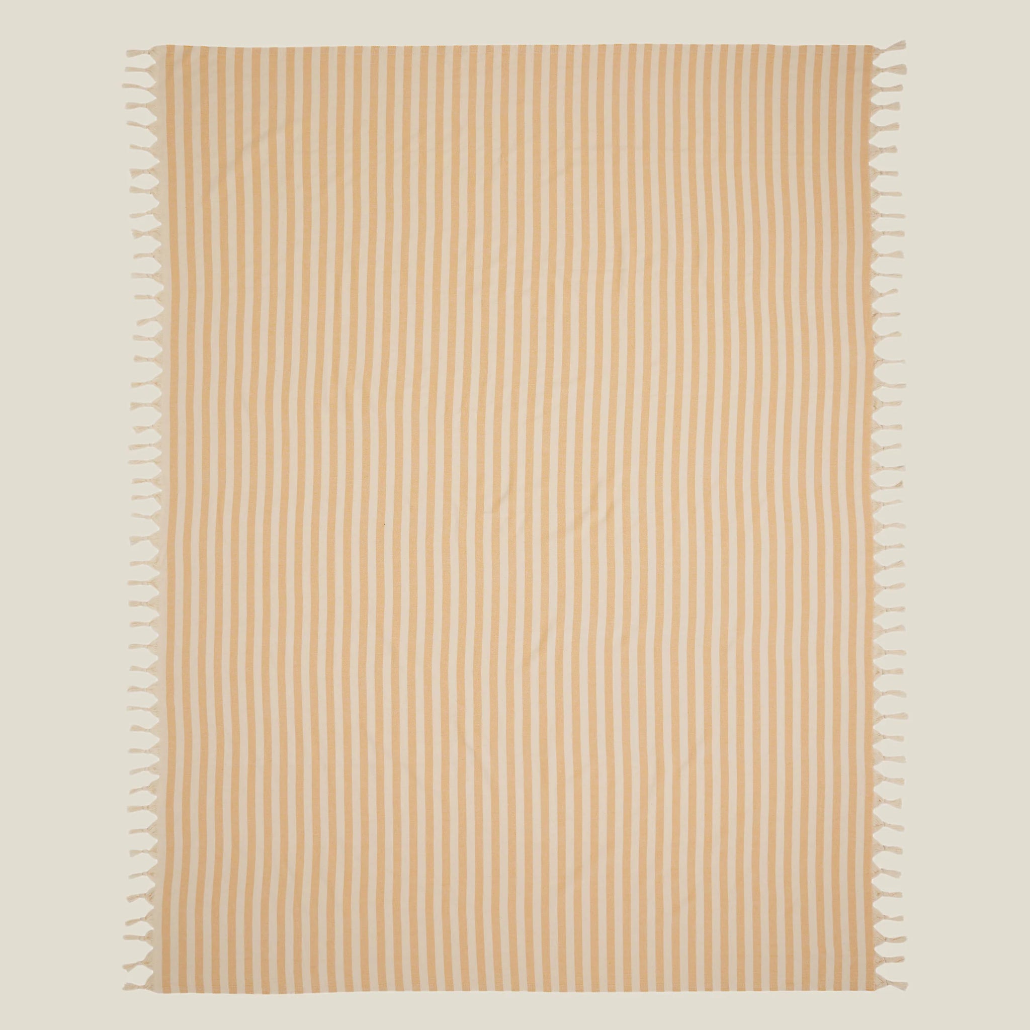 PALM COVE BLANKET | MUSTARD