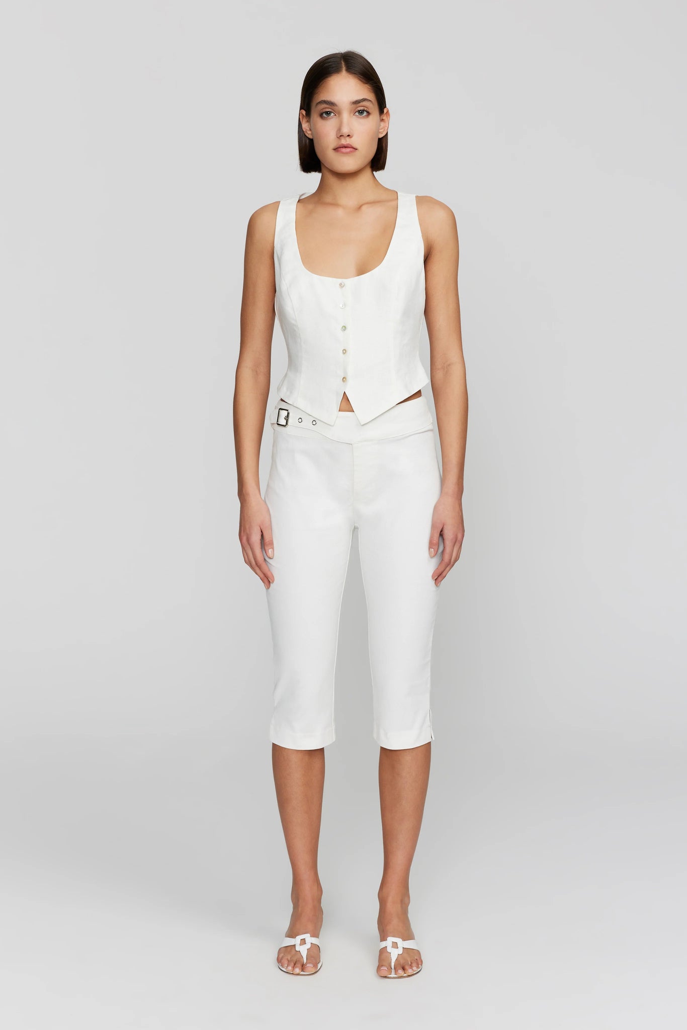 MELANIELINEN VEST | IVORY