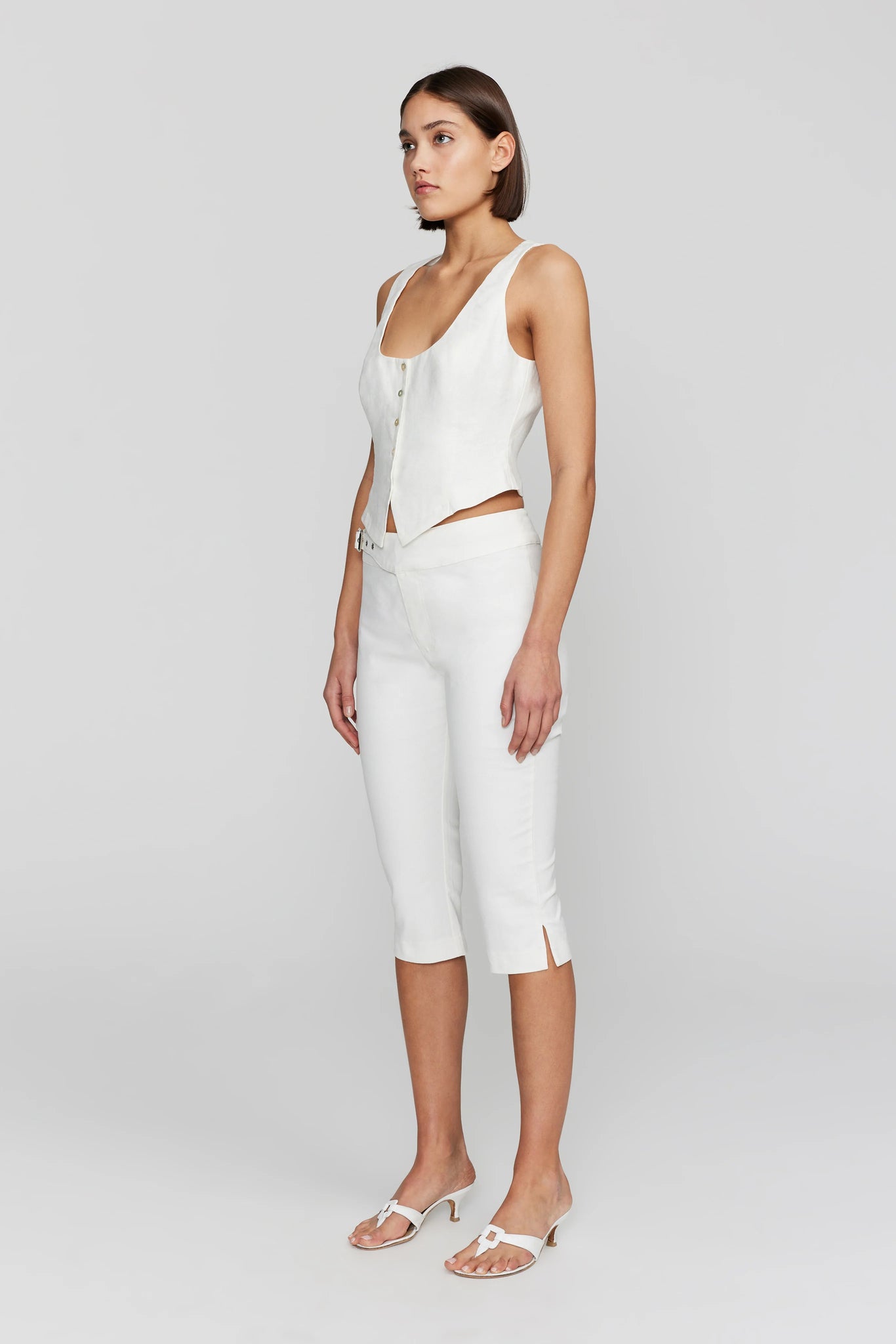 MELANIELINEN VEST | IVORY