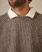 FISHERMAN KNIT | BROWN MULTI