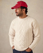CELTIC MERINO KNIT | CHALK