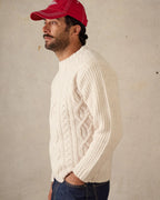 CELTIC MERINO KNIT | CHALK