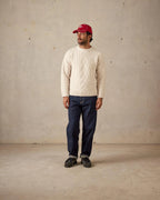 CELTIC MERINO KNIT | CHALK