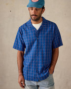 HOLIDAY COLLAR SHIRT | BLUE MULTI