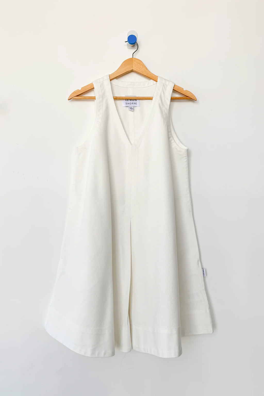 Le Bon Shoppe Mable dress White Denim