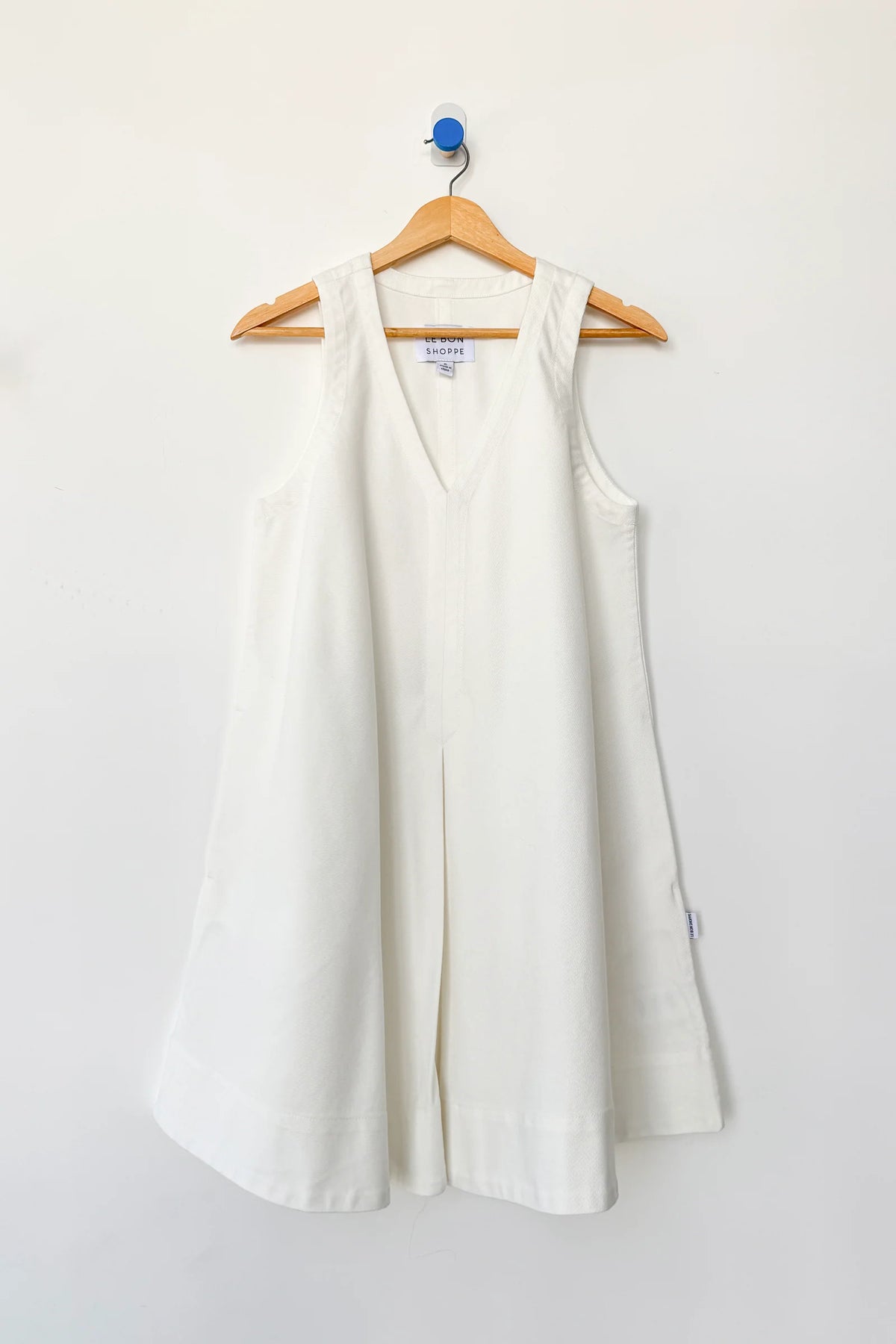 Le Bon Shoppe Mable dress White Denim