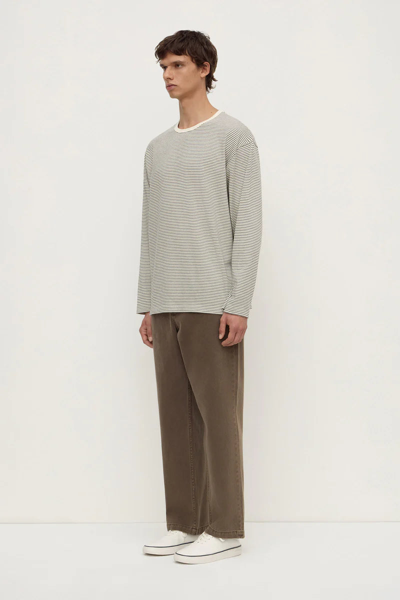 Assembly Label Malone Stripe Long Sleeve Tee