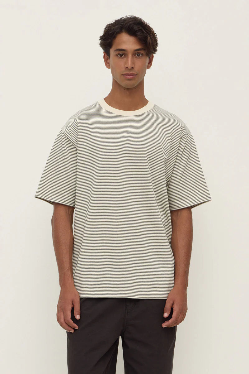 Assembly Label Malone Stripe Short Sleeve Tee