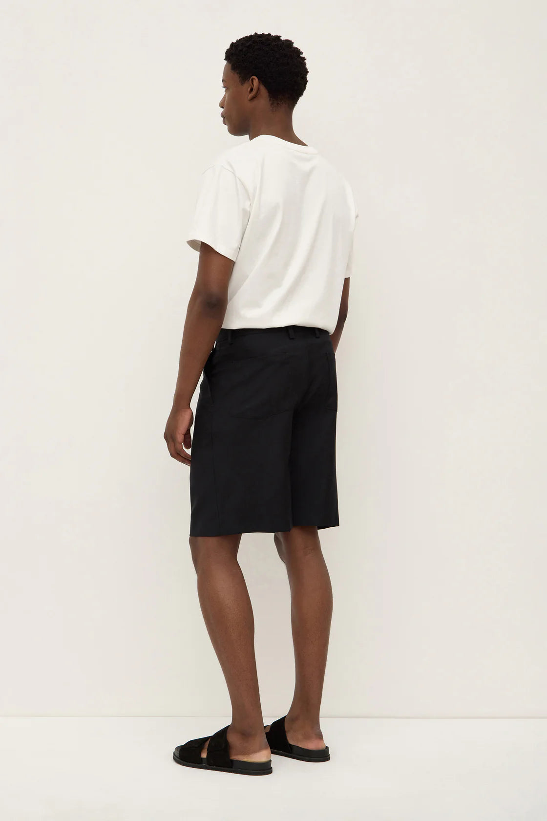 MASON WOOL SHORT | BLACK
