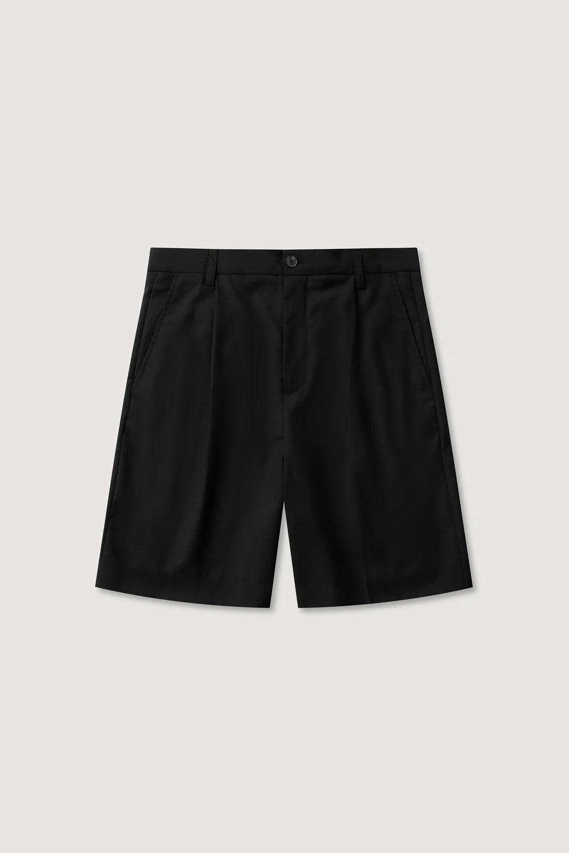 MASON WOOL SHORT | BLACK