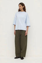 Assembly Label Max Oversized Tee Powder Blue