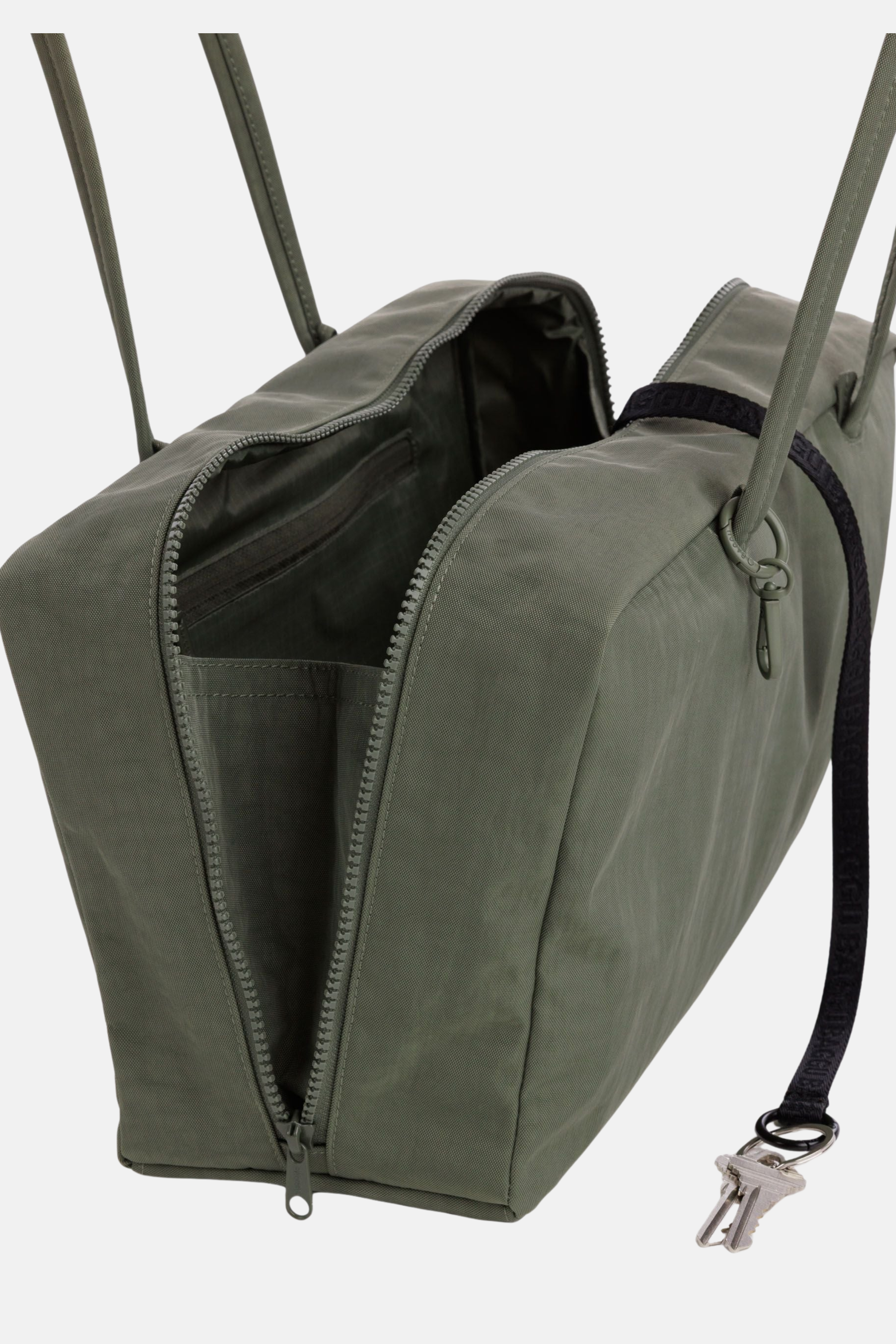 Medium Nylon Bowler Bag Caper