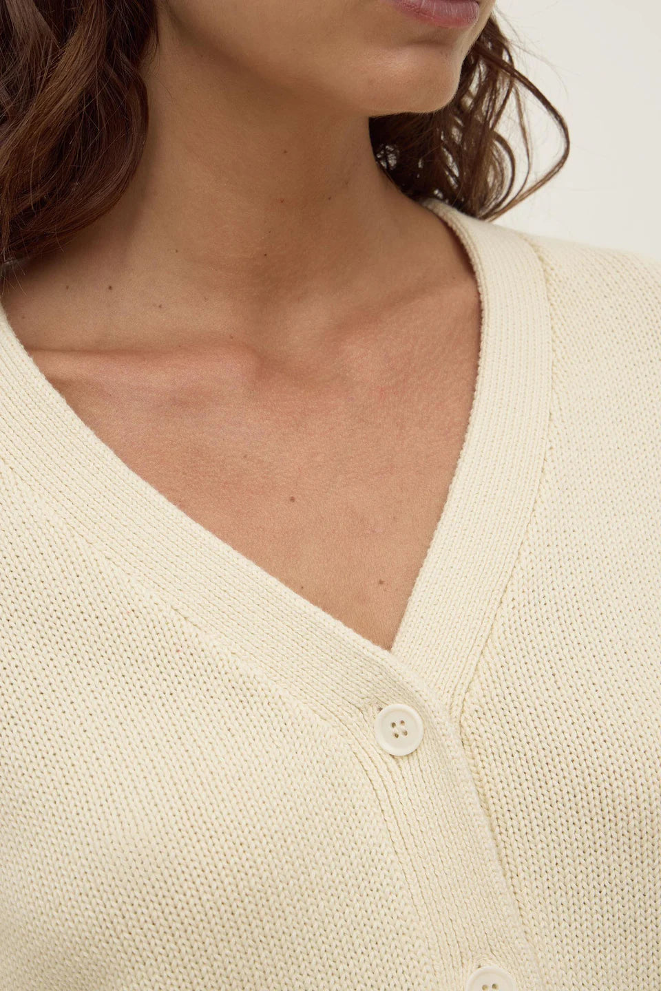MERI KNIT CARDIGAN | CREAM
