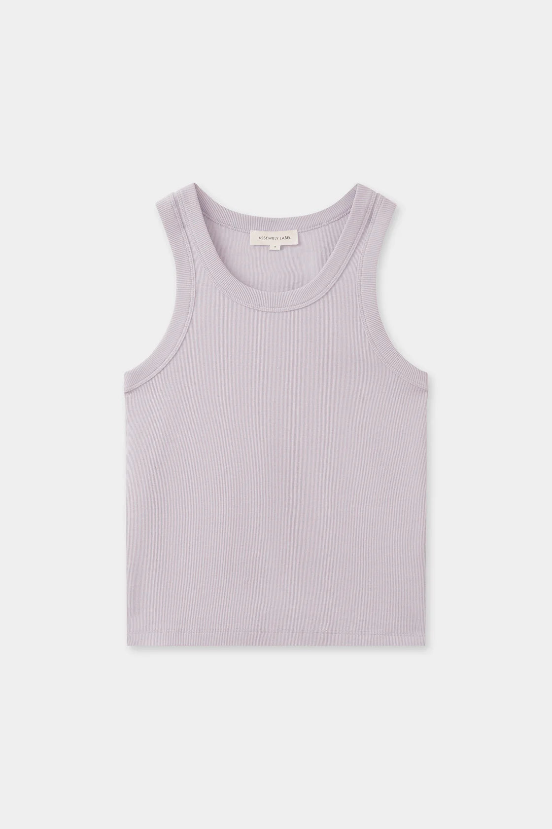 MIANA ORGANIC RIB TANK | JACARANDA