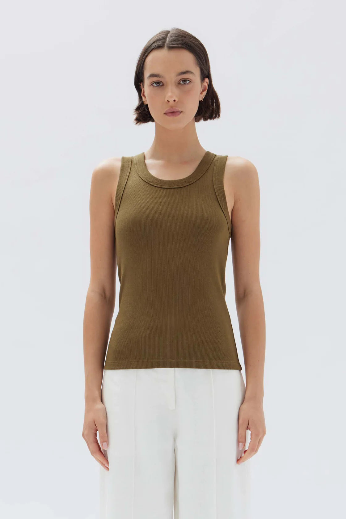 MIANA ORGANIC RIB TANK | PEA