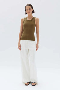 MIANA ORGANIC RIB TANK | PEA