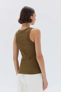 MIANA ORGANIC RIB TANK | PEA