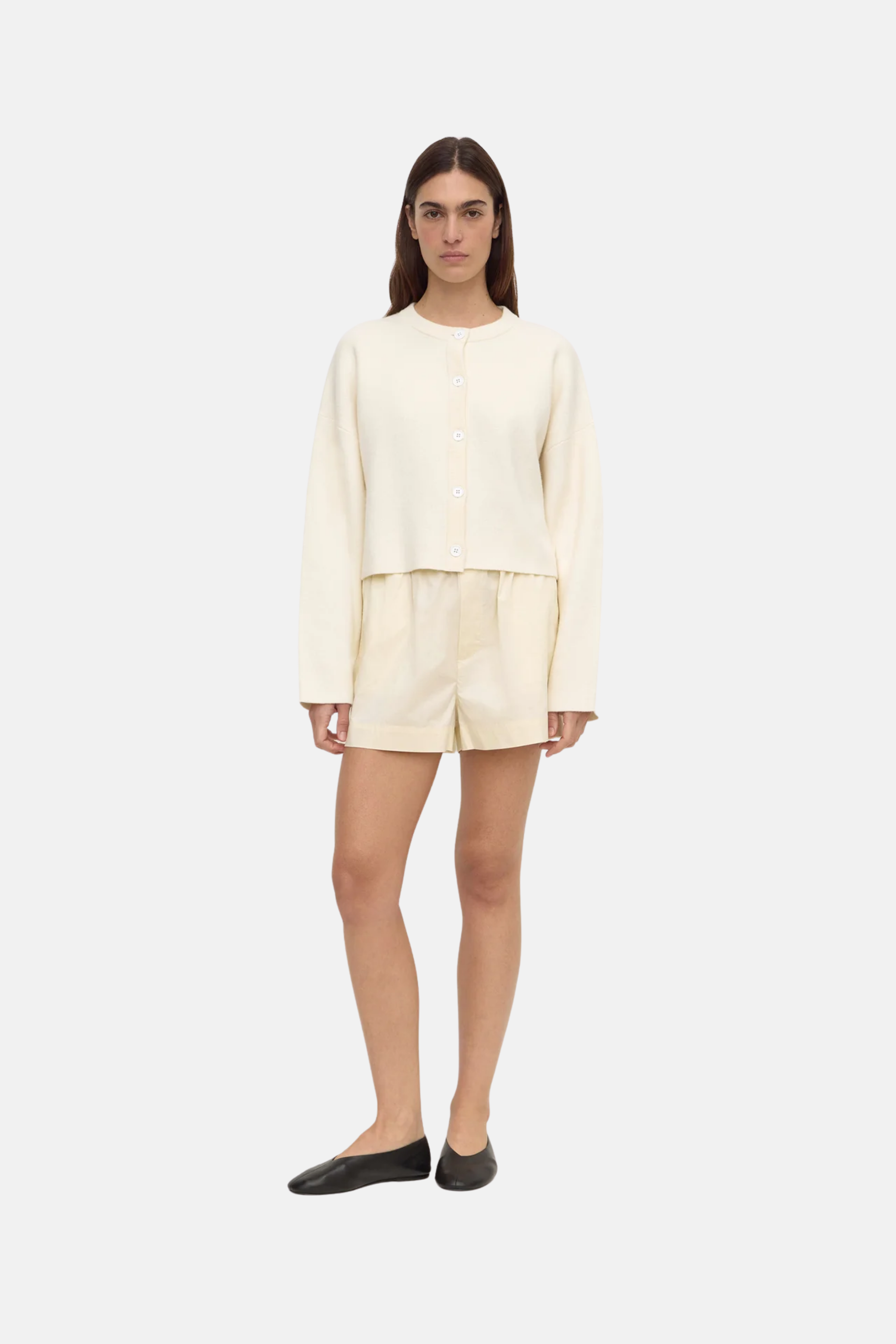 Assembly Label Micha Poplin Short Vanilla