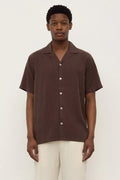 MILLER SHORT SLEEVE SHIRT | GANACHE