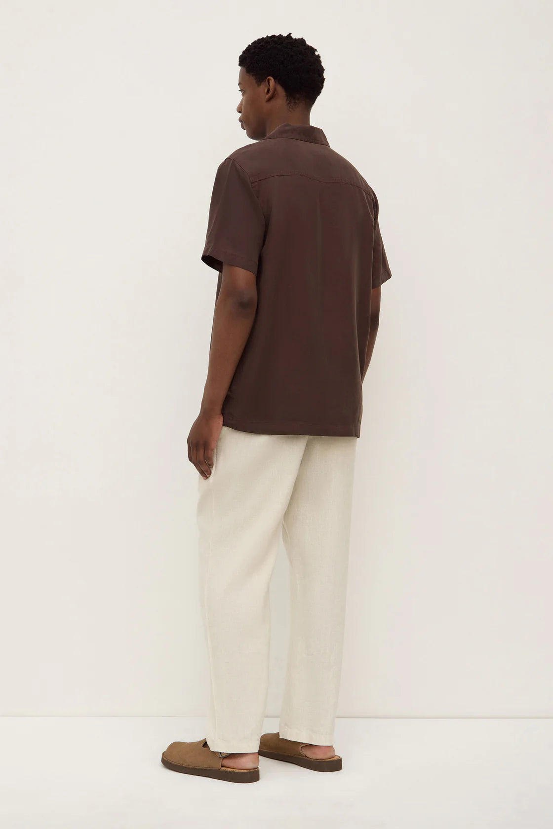 MILLER SHORT SLEEVE SHIRT | GANACHE