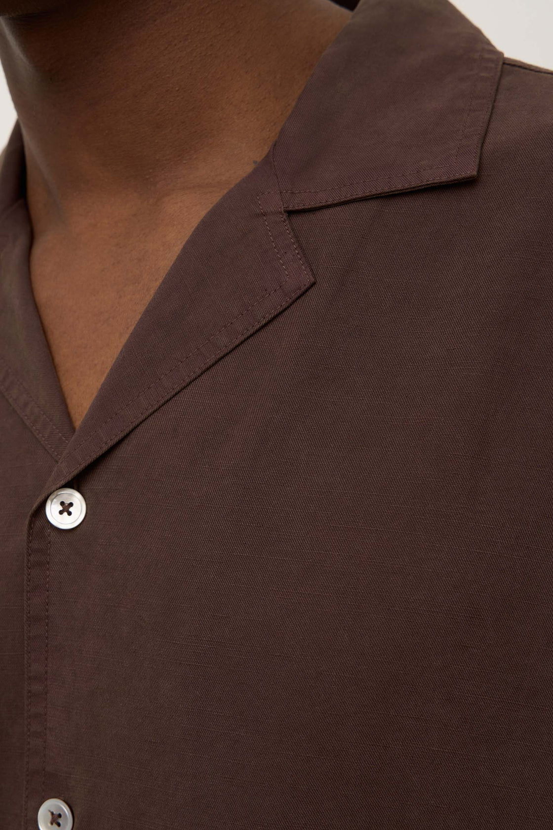 MILLER SHORT SLEEVE SHIRT | GANACHE