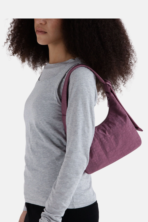 Baggu Mini Nylon Shoulder Bag Wild Plum
