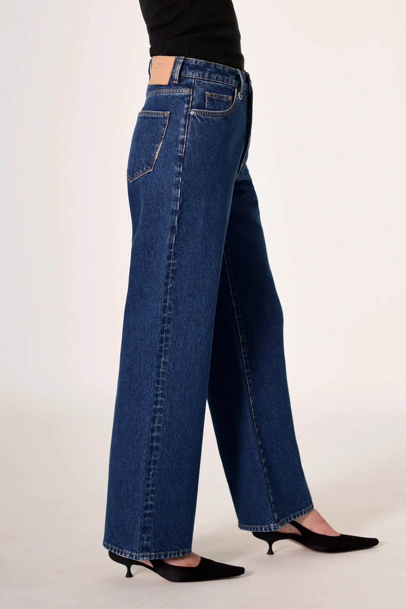 COCO RELAXED JEAN | MID INDIGO