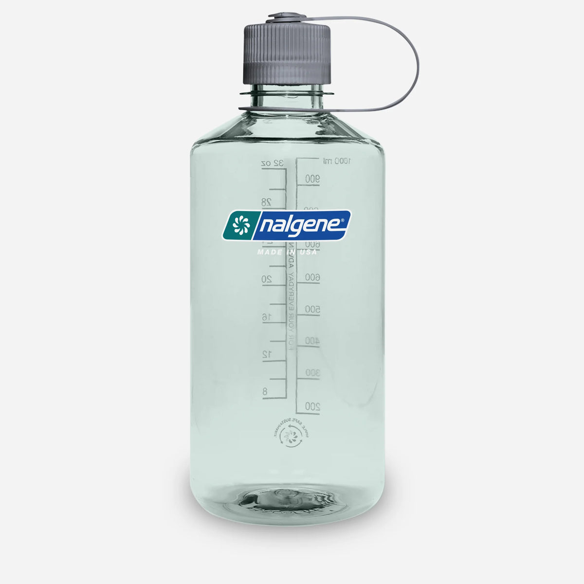 Nalgene 1L Narrow Mouth Water Bottle Seafoam