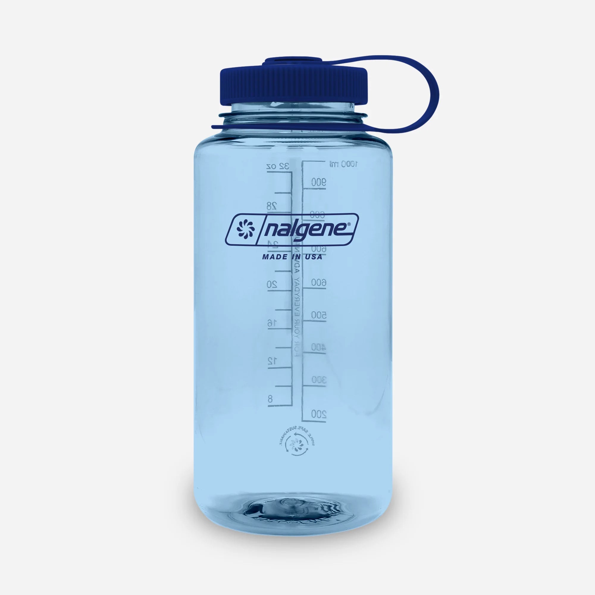1L WIDE MOUTH WATER BOTTLE | BABY BLUE