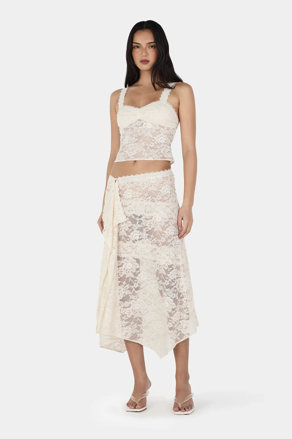 GIGI WRAP SKIRT | IVORY