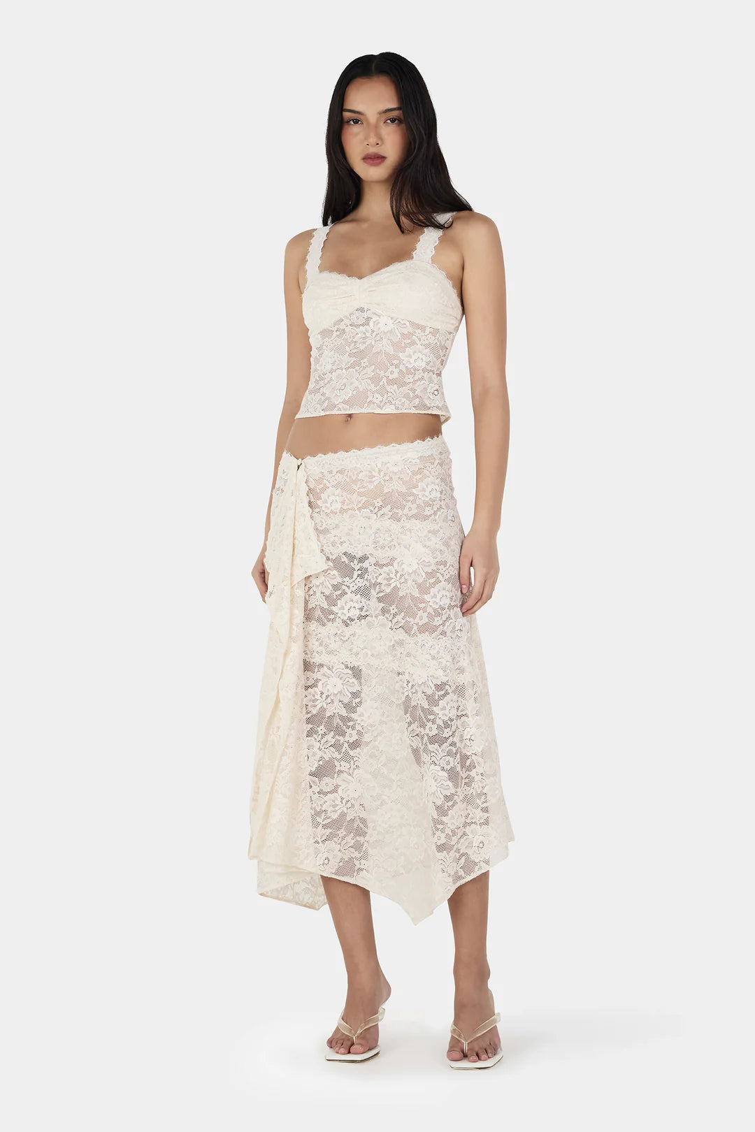 GIGI WRAP SKIRT | IVORY
