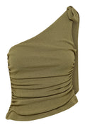 FIORA MESH TOP | DEEP OLIVE