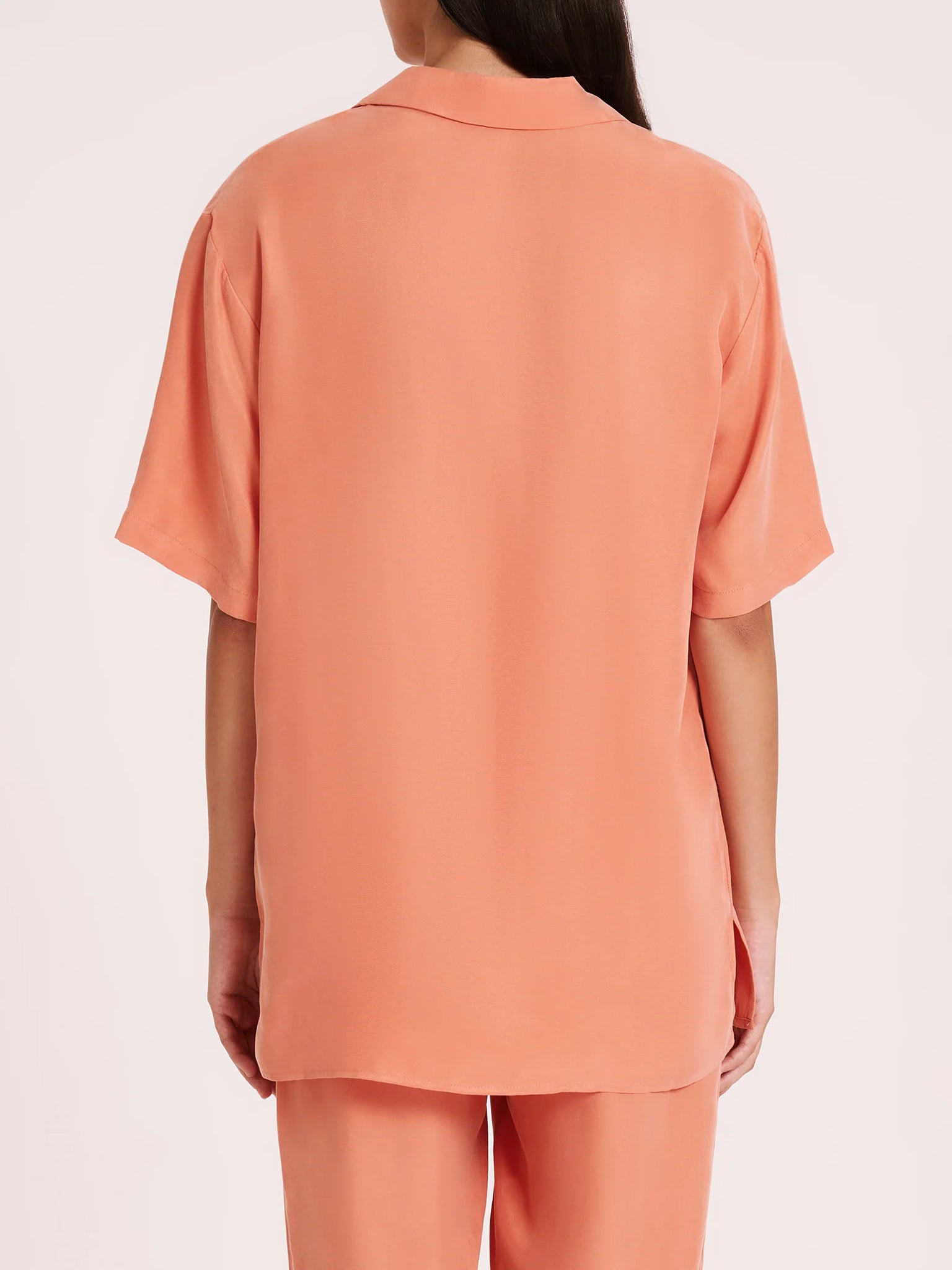LUCIA CUPRO SHIRT | WATERMELON