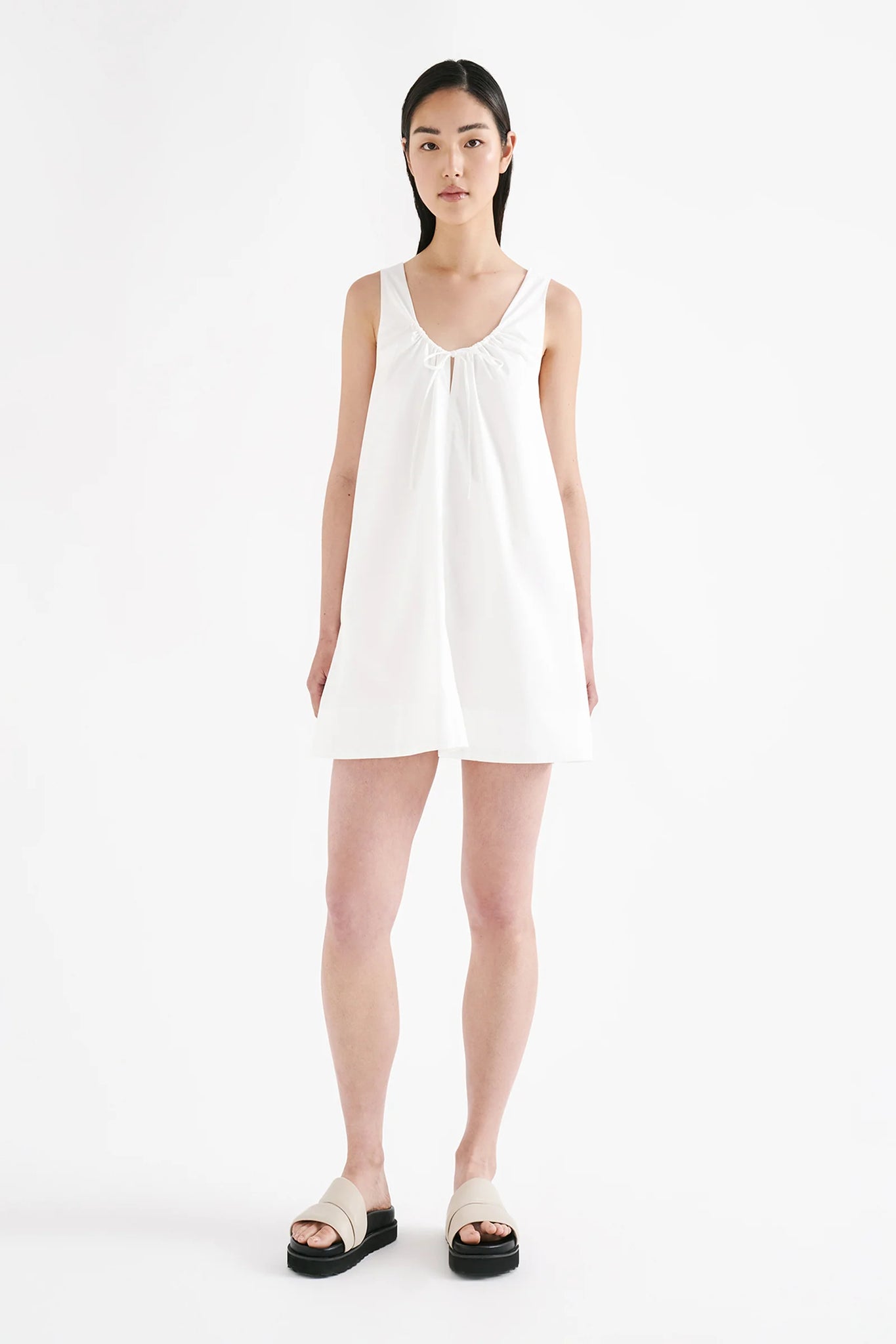 INKA MINI DRESS | WHITE
