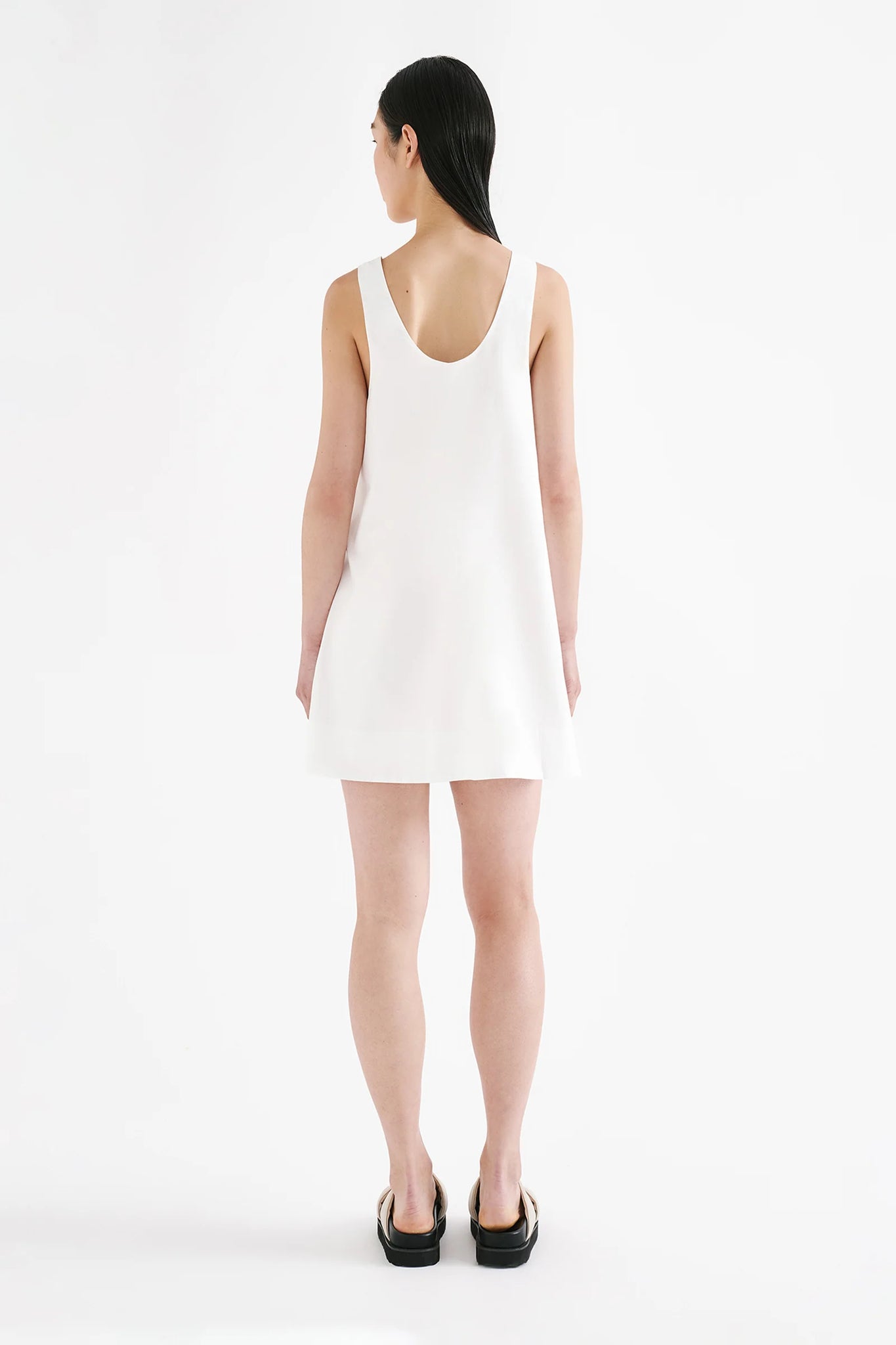 INKA MINI DRESS | WHITE
