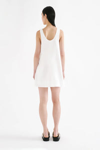 INKA MINI DRESS | WHITE
