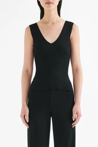 MASON KNIT TOP | BLACK