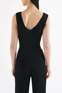 MASON KNIT TOP | BLACK