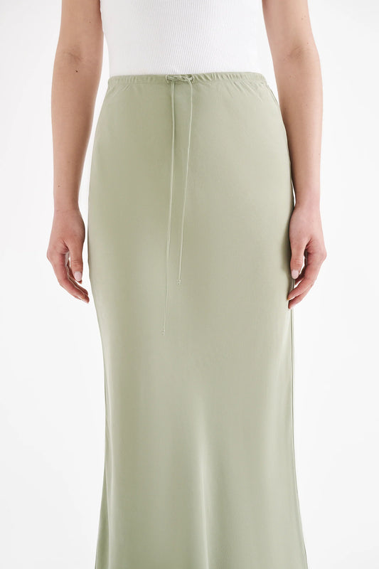 LEA CUPRO SKIRT | SAGE