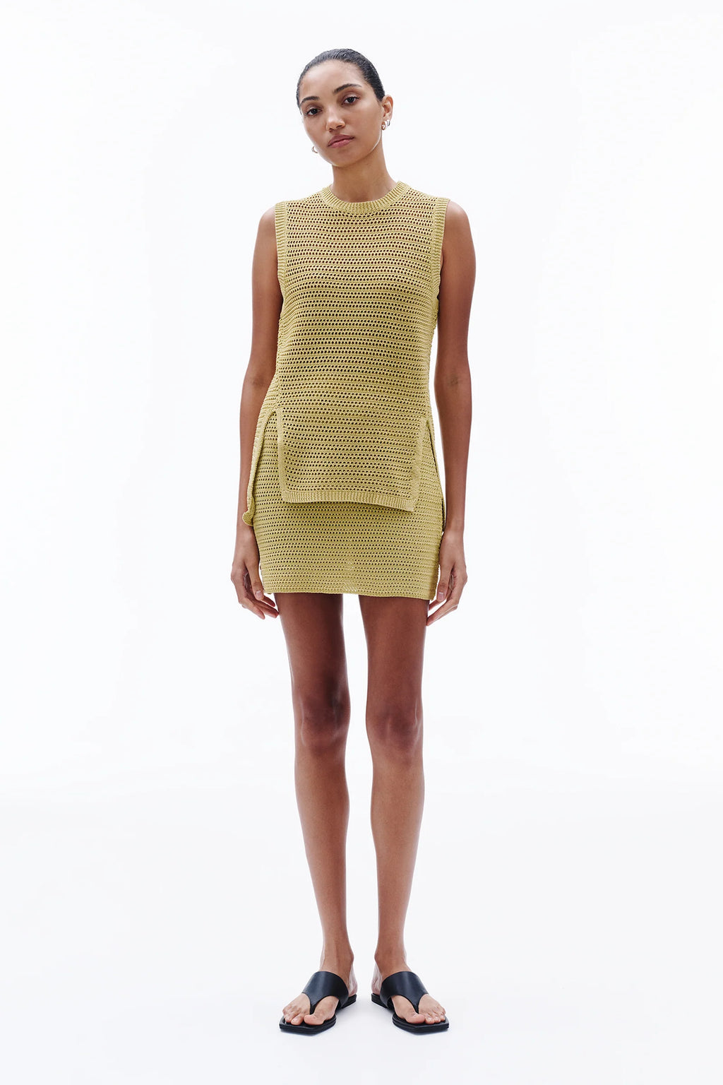 MARLO KNIT SKIRT | KIWI
