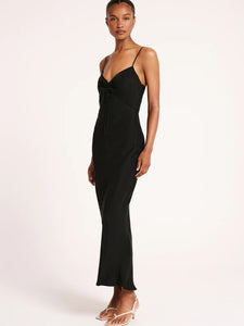 LEA CUPRO DRESS | BLACK