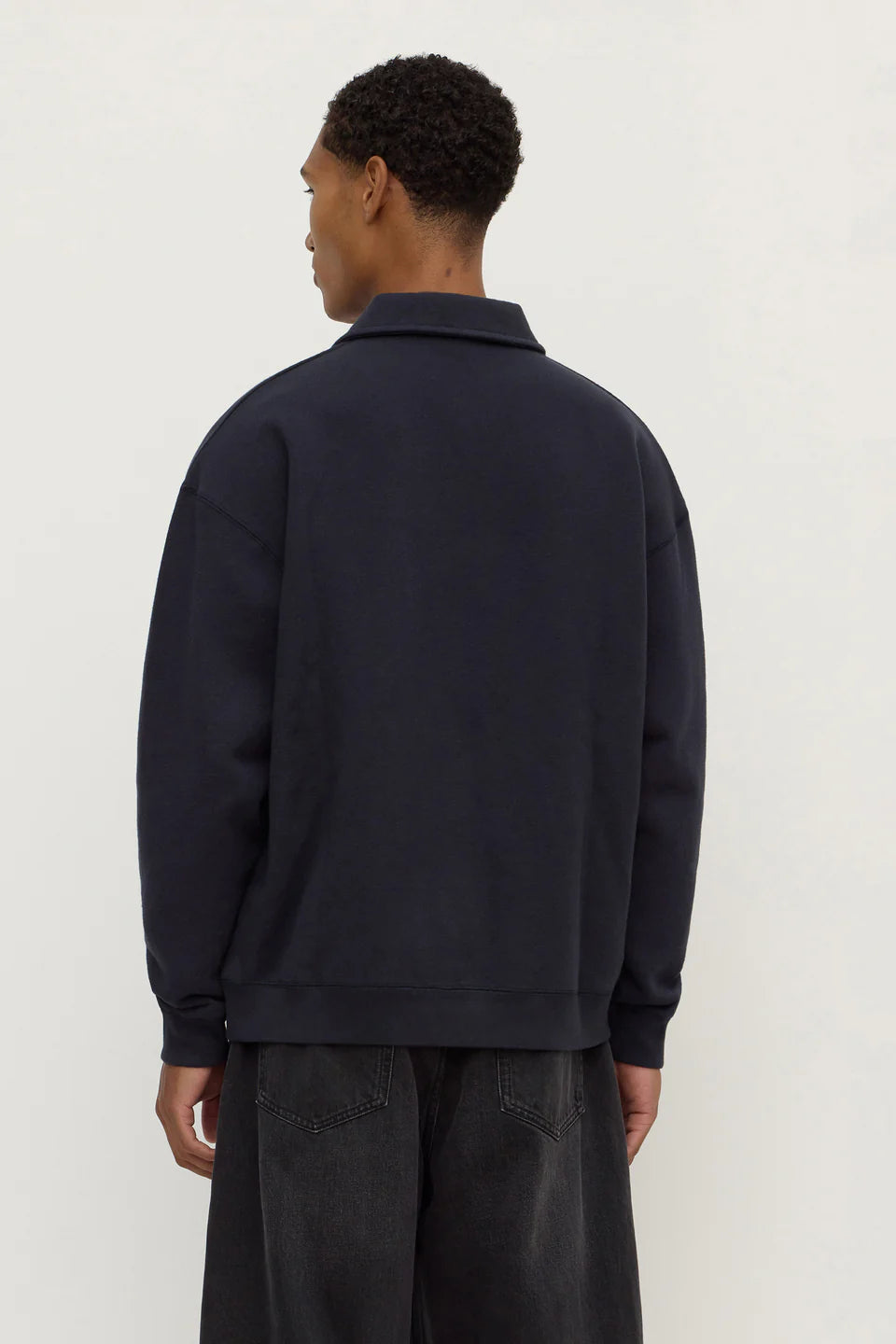 NEWPORT FLEECE POLO | TRUE NAVY