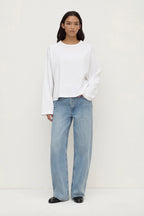 NIKITA WIDE SLEEVE TEE | WHITE